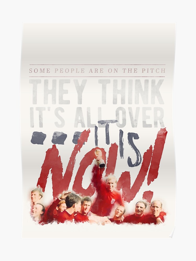 They Think Its All Over Poster - 