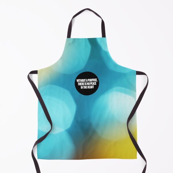 Item preview, Blurry Abstract Light Art with Life Motto – “Without a Purpose, There Is No Peace in the Heart” – AI-Generated Design designed and sold by knalpot-design.