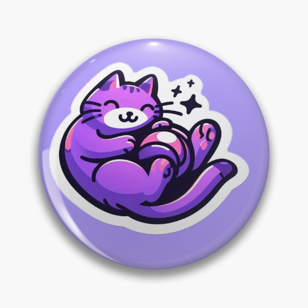 Item preview, Cosmic Cuddle Cat Sticker designed and sold by Brightpatch.