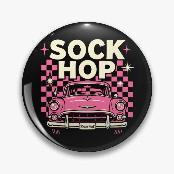 Item preview, 50s Sock Hop Rockabilly Retro Car Dance Party designed and sold by JackCurtis1991.