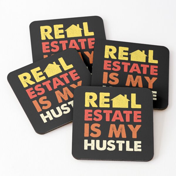 Item preview, Real Estate Is My Hustle Statement for Real Estate designed and sold by ankarsdesign.