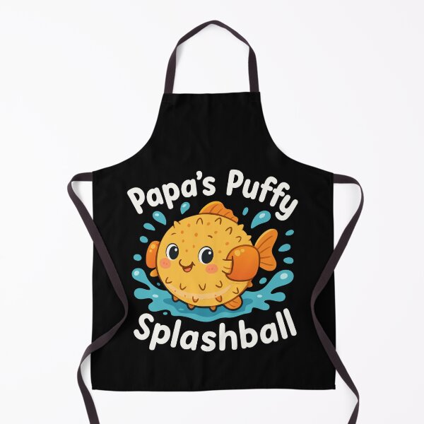 Item preview, Papa’s Puffy Splashball Funny Water Fish designed and sold by HandicraftArt.