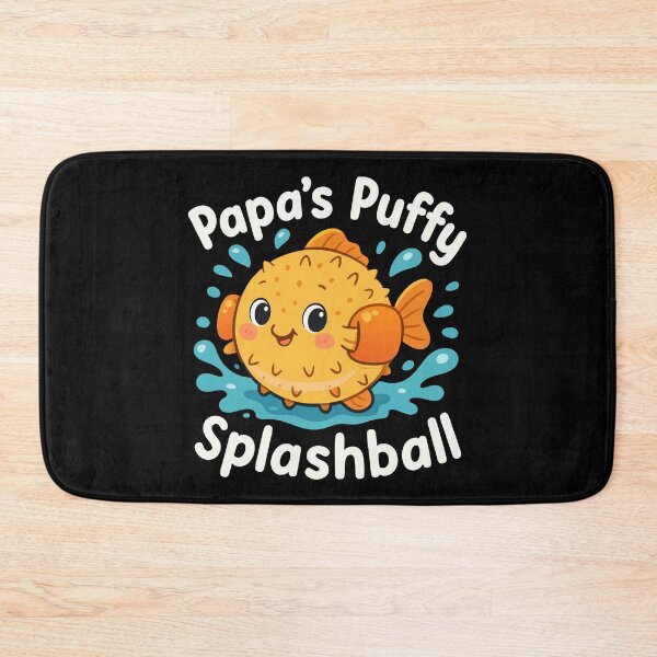 Item preview, Papa’s Puffy Splashball Funny Water Fish designed and sold by HandicraftArt.