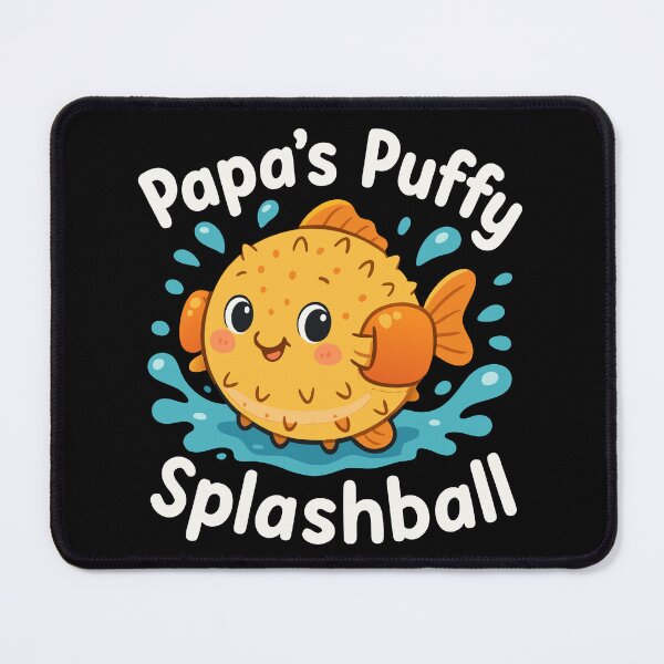 Item preview, Papa’s Puffy Splashball Funny Water Fish designed and sold by HandicraftArt.