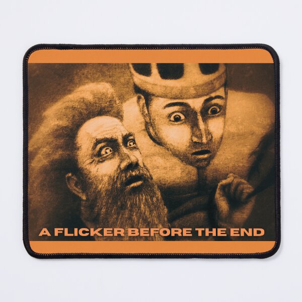 Item preview, A Flicker Before the End – Dark Symbolic Art of Power and Mortality designed and sold by Anomaly Effect.