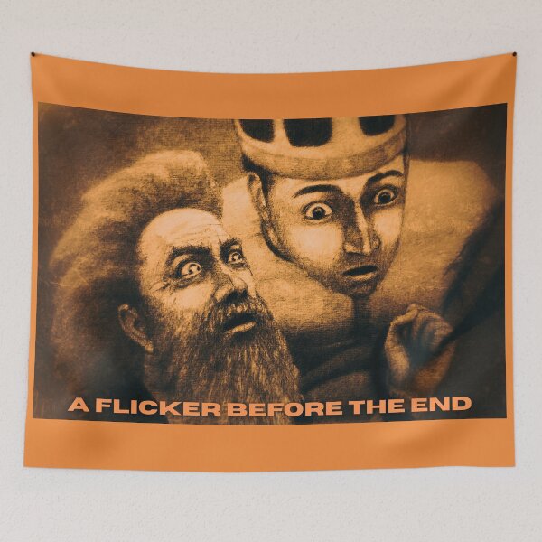 Item preview, A Flicker Before the End – Dark Symbolic Art of Power and Mortality designed and sold by Anomaly Effect.