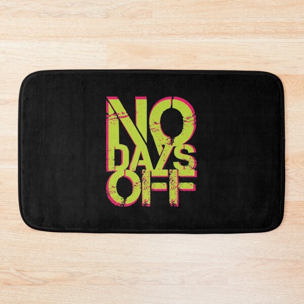 Item preview, Motivational Fitness Quotes | No Days Off designed and sold by typoinspired.