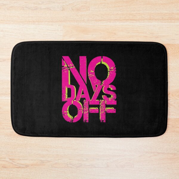 Item preview, Motivational Fitness Quotes | No Days Off designed and sold by typoinspired.