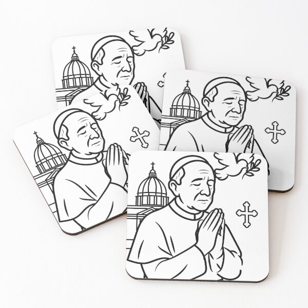 Item preview, Lines of Divinity – The New Pope in Ink and Spirit designed and sold by RCrizil.