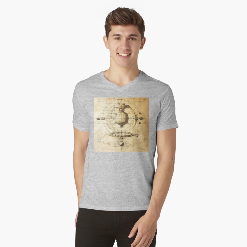 Item preview, V-Neck T-Shirt designed and sold by Finvara.