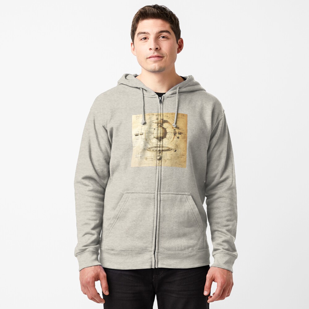 Item preview, Zipped Hoodie designed and sold by Finvara.