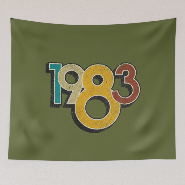 Item preview, Vintage 1983 Retro Birthday – Classic 80s Aesthetic Design designed and sold by MintaApparel.