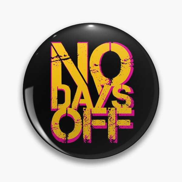 Item preview, Motivational Fitness Quotes | No Days Off designed and sold by typoinspired.