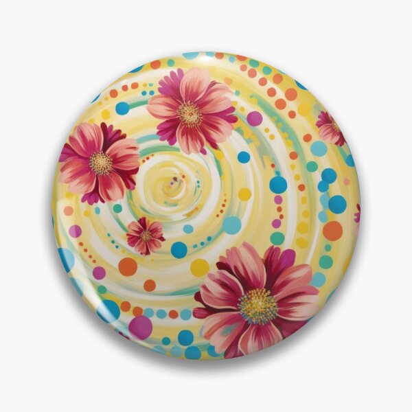Item preview, Flowers In A Space Vortex designed and sold by IrisAndIvy.
