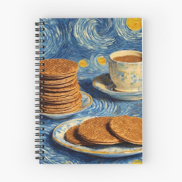 Item preview, Dutch Gift Idea with Coffee Wafels Van Gogh Style designed and sold by soapblossom.