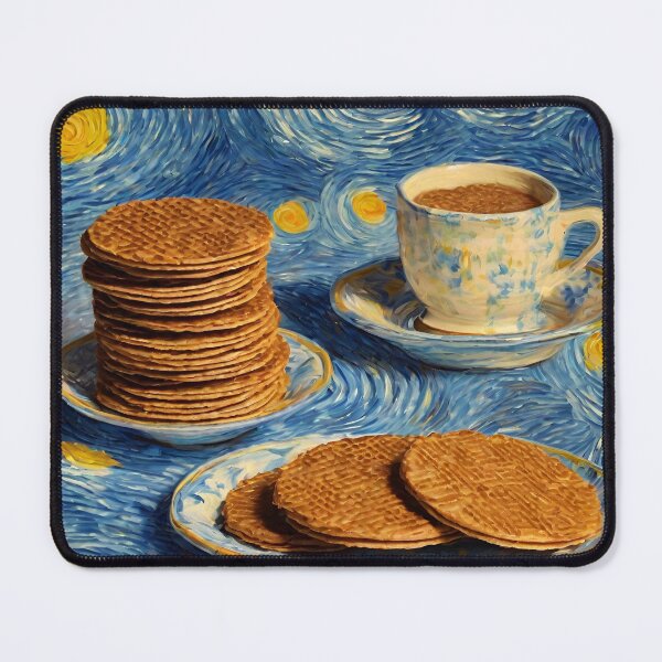 Item preview, Dutch Gift Idea with Coffee Wafels Van Gogh Style designed and sold by soapblossom.