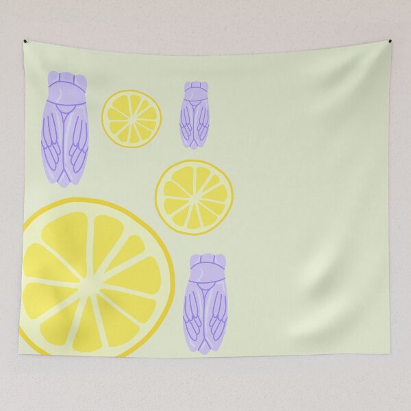 Item preview, Cicadas and lemons - Provence in summer designed and sold by petiteToulon.
