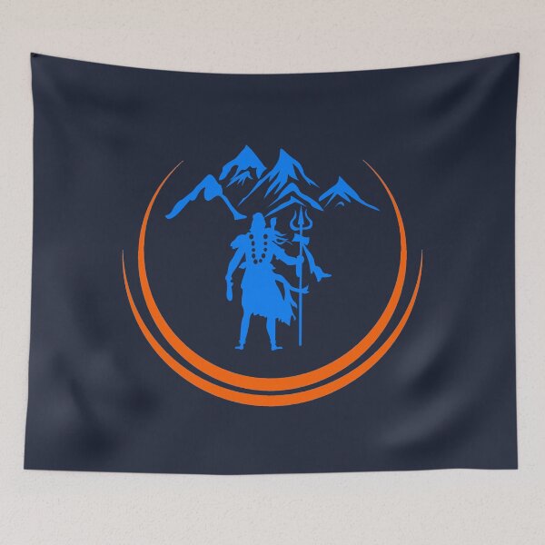 Item preview, lord shivay standing pose designed and sold by hutofdesigns.