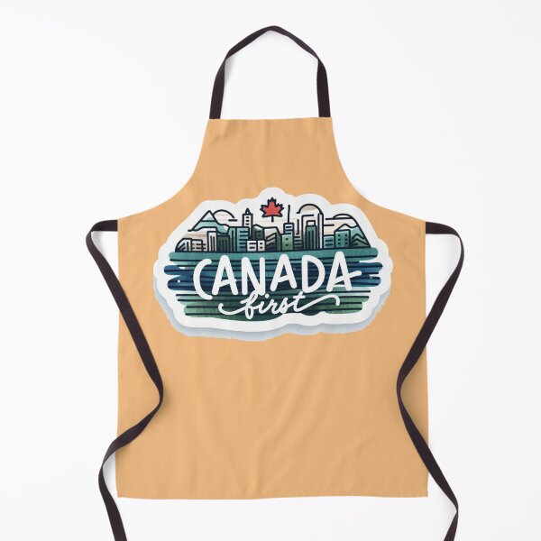 Item preview, Canada First Design – Bold Red on White, designed and sold by PaintMeWorld.