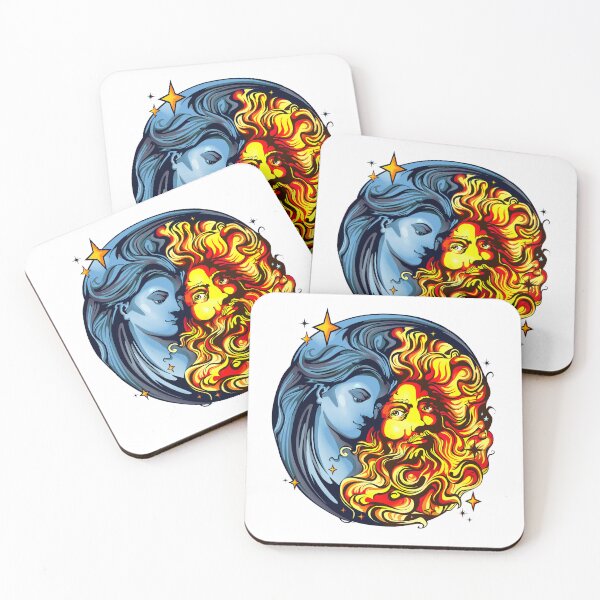 Item preview, Dios del Sol y Diosa de la Luna designed and sold by TheMoonlightShop.