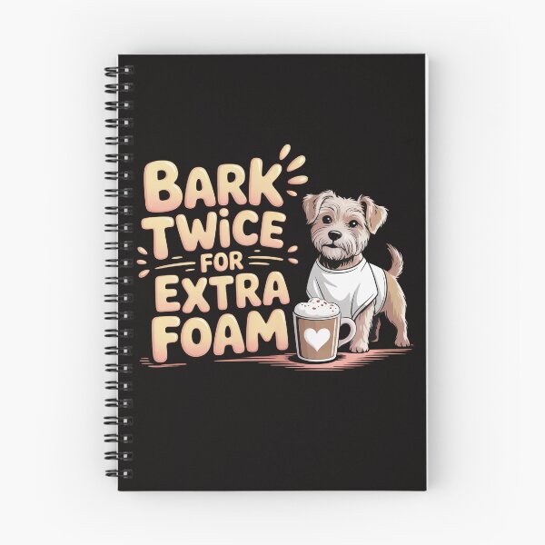 Item preview, Cappuccino Assassino – Bark Twice for Extra Foam designed and sold by Slavicsoul.