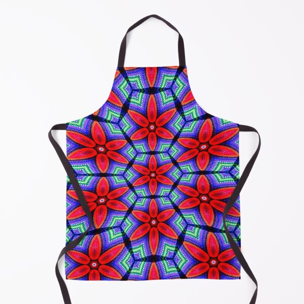 Item preview, Red Fabrics Flowers Pattern designed and sold by Patternflower.