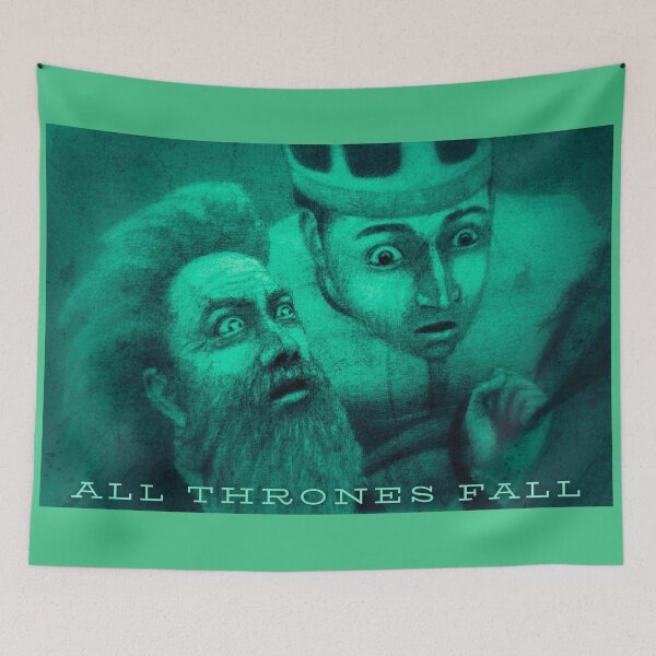 Item preview, All Thrones Fall – The Inevitable Collapse of Power and Pride designed and sold by Anomaly Effect.