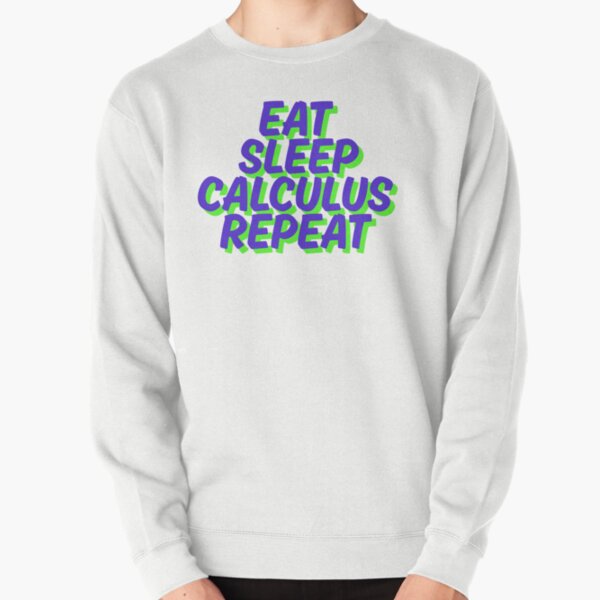 Item preview, eat sleep calculus repeat (blue) designed and sold by PattaZone.