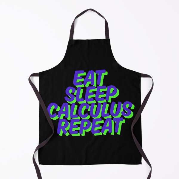 Item preview, eat sleep calculus repeat (blue) designed and sold by PattaZone.