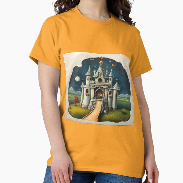 Item preview, Fairy tale castle birdhouse with towers, golden details & drawbridge – a magical royal retreat for birds ✨ designed and sold by FotoworldEdel.