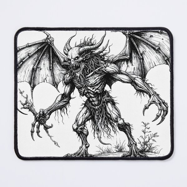 Item preview, Lovecraftian demon designed and sold by RedHeavenStudio.