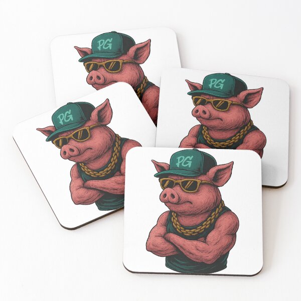 Item preview, Swaggy Pig Boss designed and sold by Mjonkey.