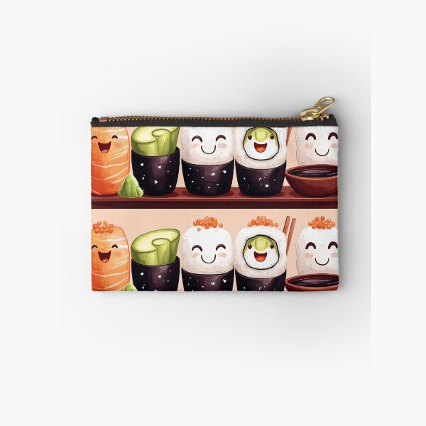 Item preview, Happy sushi rolls designed and sold by SissiTer-Art.
