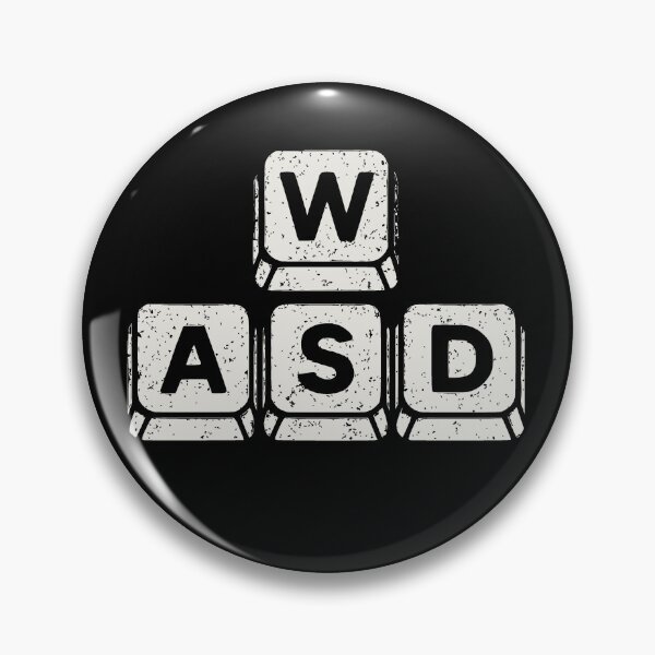 Item preview, Funny WASD PC Gamer Keyboard Gaming Gift designed and sold by JackCurtis1991.
