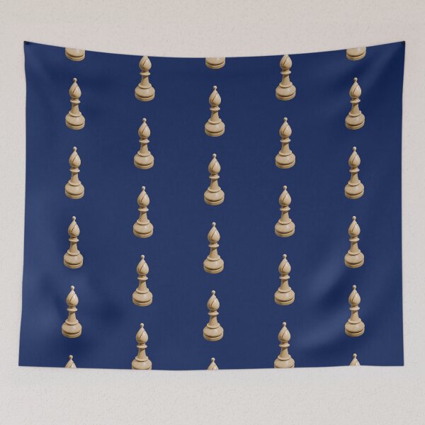 Item preview, Chess bishop white made of wood designed and sold by trepiu.