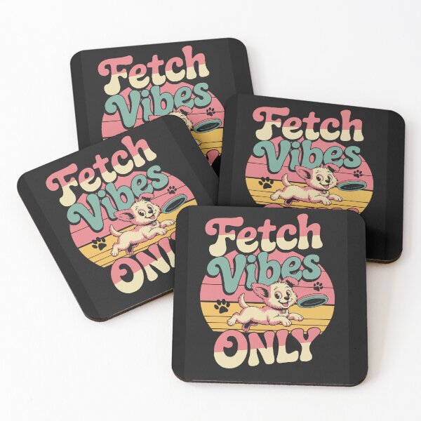 Item preview, Fetch Vibes Only Pup designed and sold by Ketique.