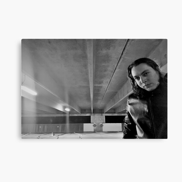 Item preview, Dom Dahlia Parking Garage B&W Photo designed and sold by FRRredbubble.