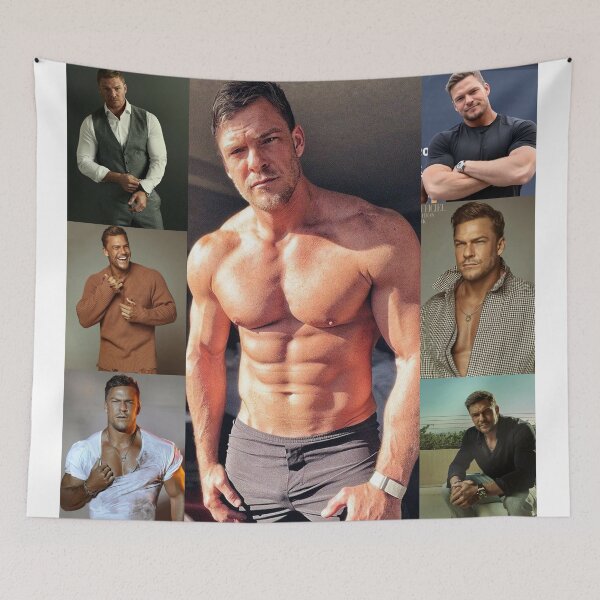 Item preview, Alan Ritchson Photo collage designed and sold by Littlerosaa.