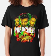 PREACHER IN THE BAYOU Slim Fit T-Shirt