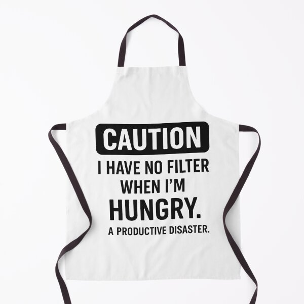 Item preview, No Filter When I’m Hungry | Hangry Savage Mode Shirt designed and sold by Radgraphic.