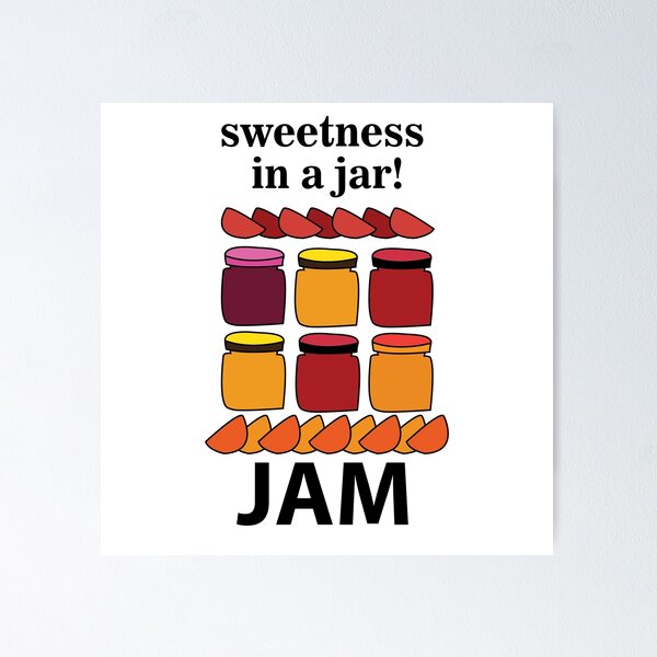 Item preview, Fruit Jam Sweetness In A Jar Fruit Jam designed and sold by Nisha Prabhu.