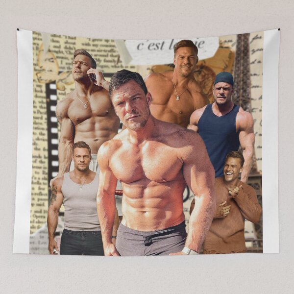 Item preview, Alan Ritchson Photo collage designed and sold by Littlerosaa.