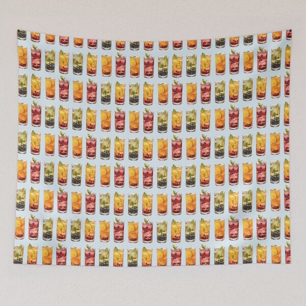 Item preview, Summer Tropical Fruit Drinks designed and sold by Alicia Chee.