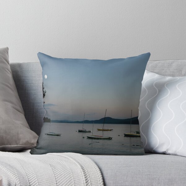 Item preview, Moonrise Mist Over Newfound Lake designed and sold by Wayne King.