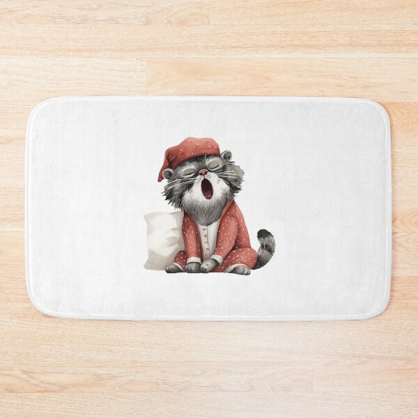 Item preview, Watercolor pallas cat | Sleepy Kitty | Relaxed Cat | Otocolobus manul | Grey Cat | Nap Time 11 designed and sold by Yaremchuk.