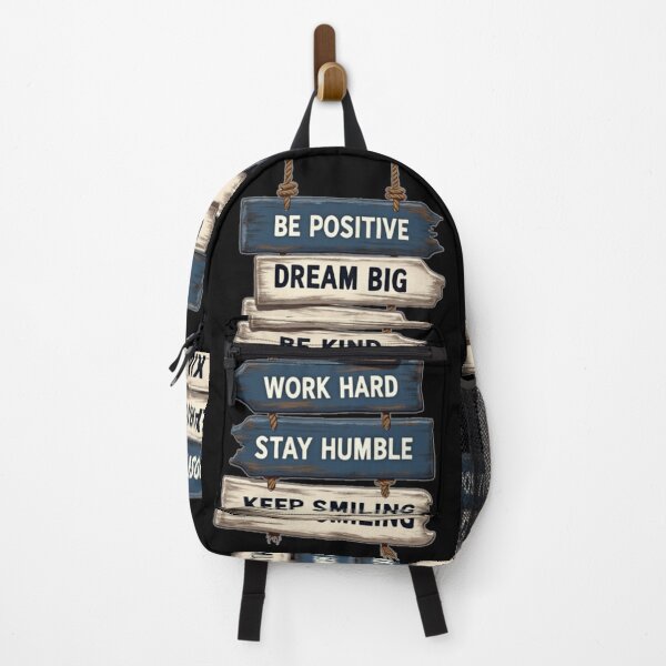 Item preview, Rustic Motivational Quote Design – Be Positive, Dream Big, Stay Humble designed and sold by ZingZone.