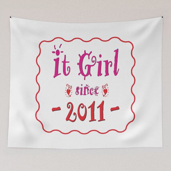 Item preview, It Girl Birth Year designed and sold by CharlottePlaceArt.