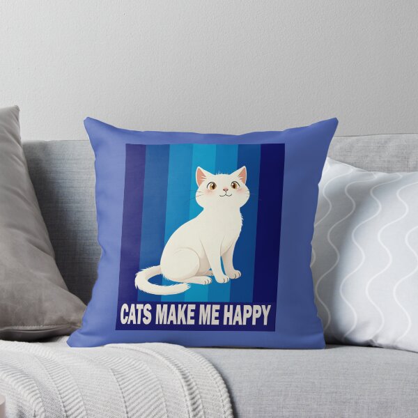 Item preview, Cats Make Me Happy Design #1448 designed and sold by topzmart.