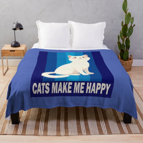 Item preview, Cats Make Me Happy Design #1448 designed and sold by topzmart.