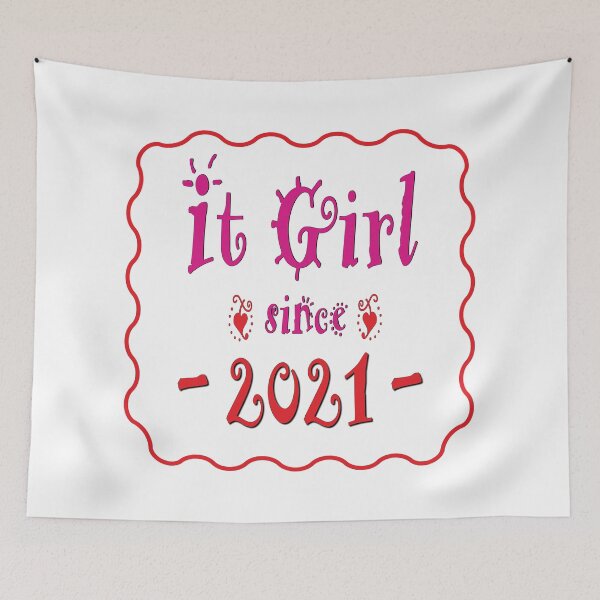 Item preview, It Girl Birth Year designed and sold by CharlottePlaceArt.
